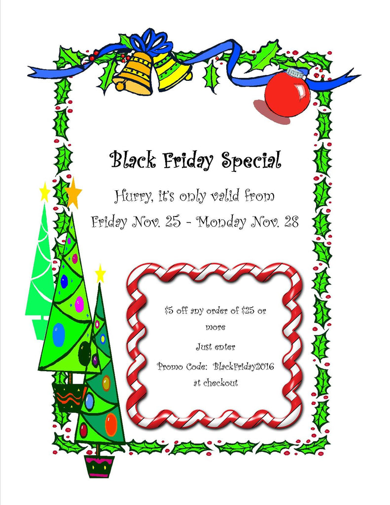 Black Friday Special