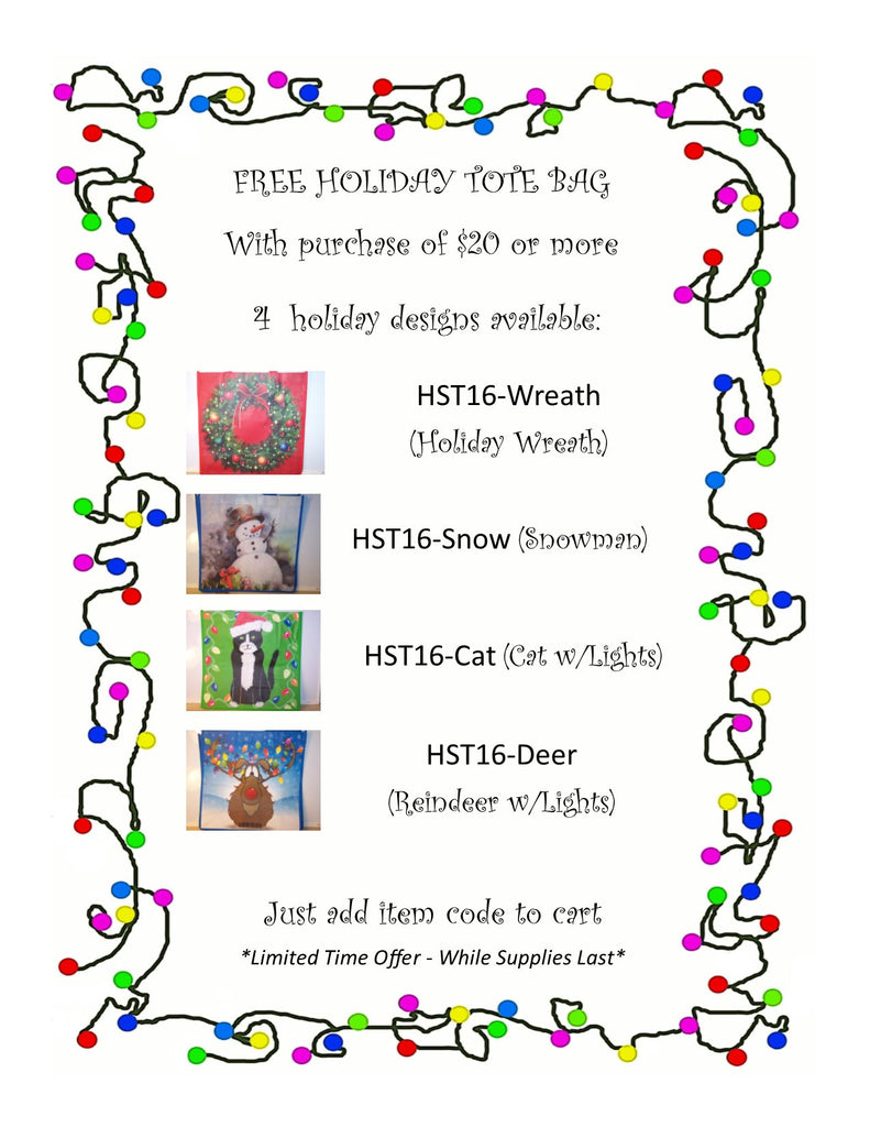 Free Holiday Tote with $20 Purchase