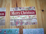 Vintage Transport Christmas Cards - Set of 12