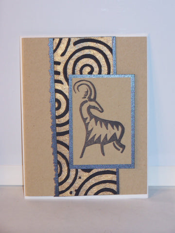 Any Occasion Card - tribal animal