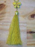 21" Beaded Necklace (Butterfly) with Tassel