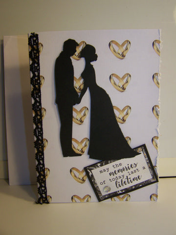 May the Memories of Today Last a Lifetime Wedding Card